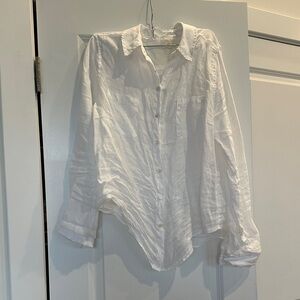 Lilly Pulitzer White Button Down Shirt